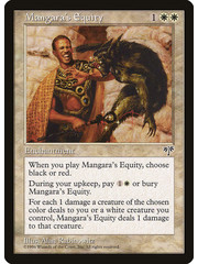 Magic: The Gathering Mangara's Equity (026) Moderately Played