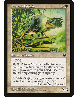 Magic: The Gathering Mtenda Griffin (028) Lightly Played
