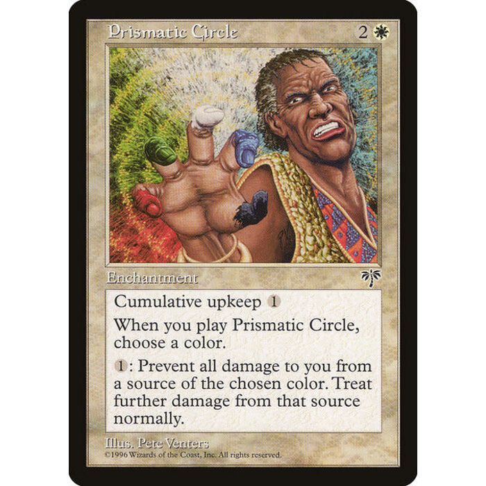 Magic: The Gathering Prismatic Circle (034) Moderately Played
