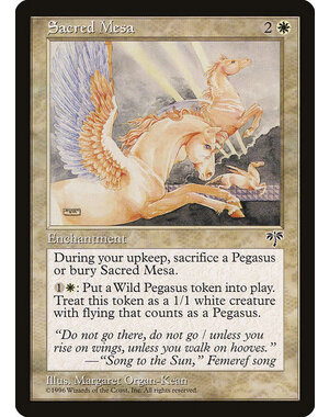 Magic: The Gathering Sacred Mesa (037) Lightly Played