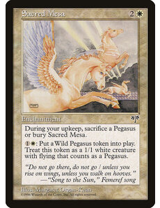 Magic: The Gathering Sacred Mesa (037) Moderately Played