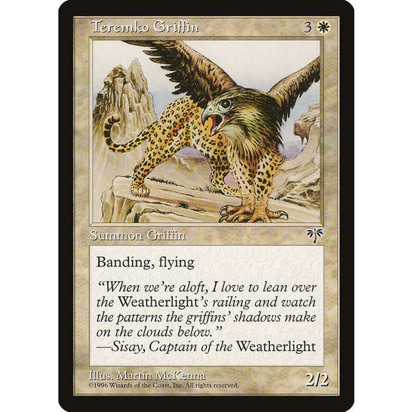 Magic: The Gathering Teremko Griffin (043) Lightly Played