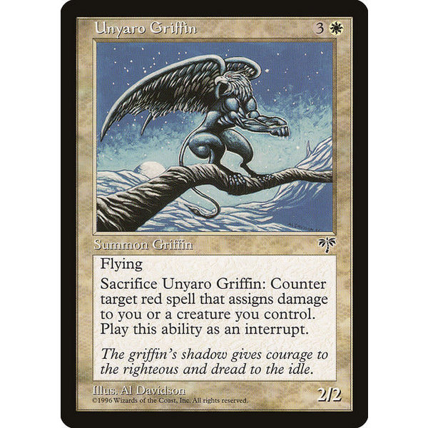 Magic: The Gathering Unyaro Griffin (044) Lightly Played