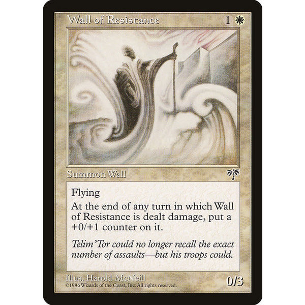 Magic: The Gathering Wall of Resistance (046) Lightly Played