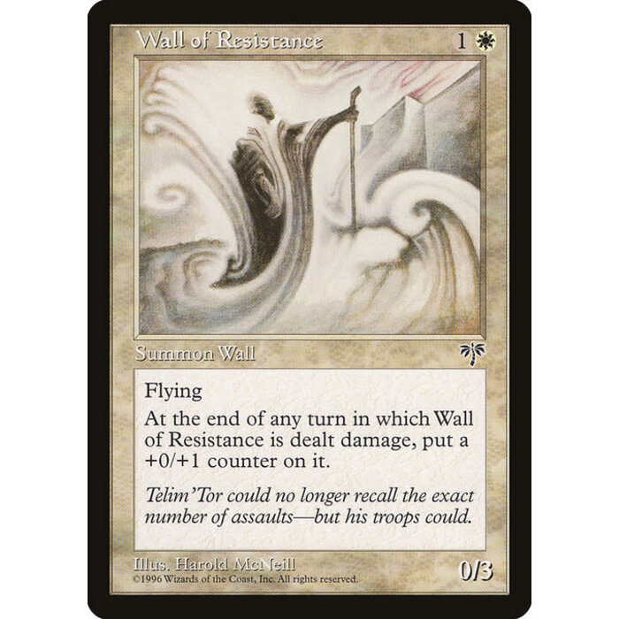 Magic: The Gathering Wall of Resistance (046) Lightly Played