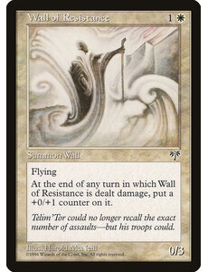 Magic: The Gathering Wall of Resistance (046) Moderately Played