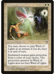 Magic: The Gathering Ward of Lights (047) Moderately Played