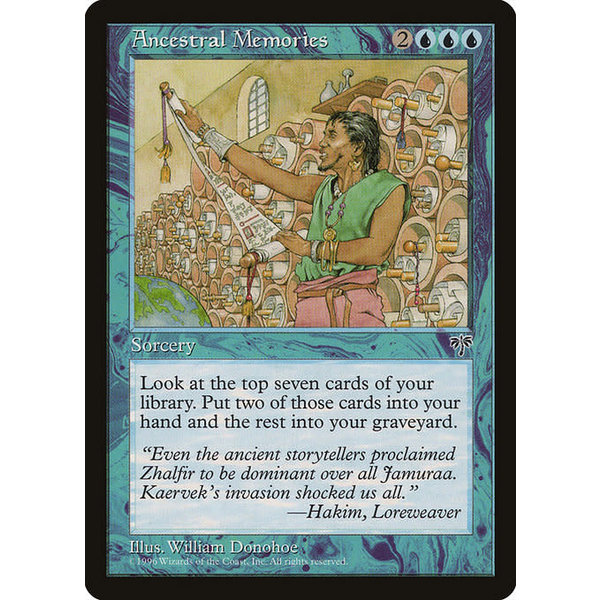 Magic: The Gathering Ancestral Memories (052) Lightly Played