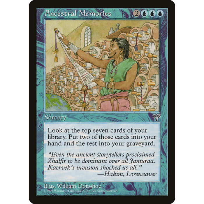 Magic: The Gathering Ancestral Memories (052) Lightly Played