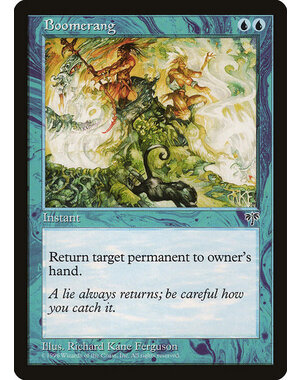 Magic: The Gathering Boomerang (056) Moderately Played