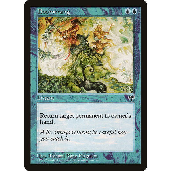 Magic: The Gathering Boomerang (056) Moderately Played