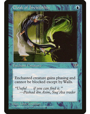 Magic: The Gathering Cloak of Invisibility (058) Lightly Played