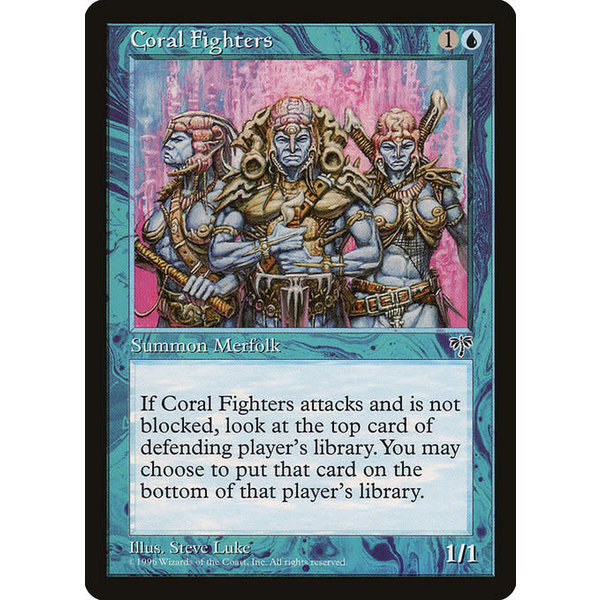 Magic: The Gathering Coral Fighters (059) Lightly Played