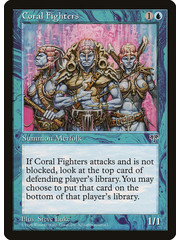Magic: The Gathering Coral Fighters (059) Moderately Played