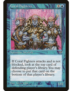 Magic: The Gathering Coral Fighters (059) Moderately Played