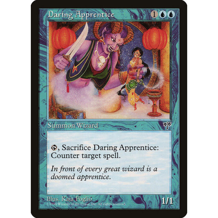 Magic: The Gathering Daring Apprentice (060) Moderately Played