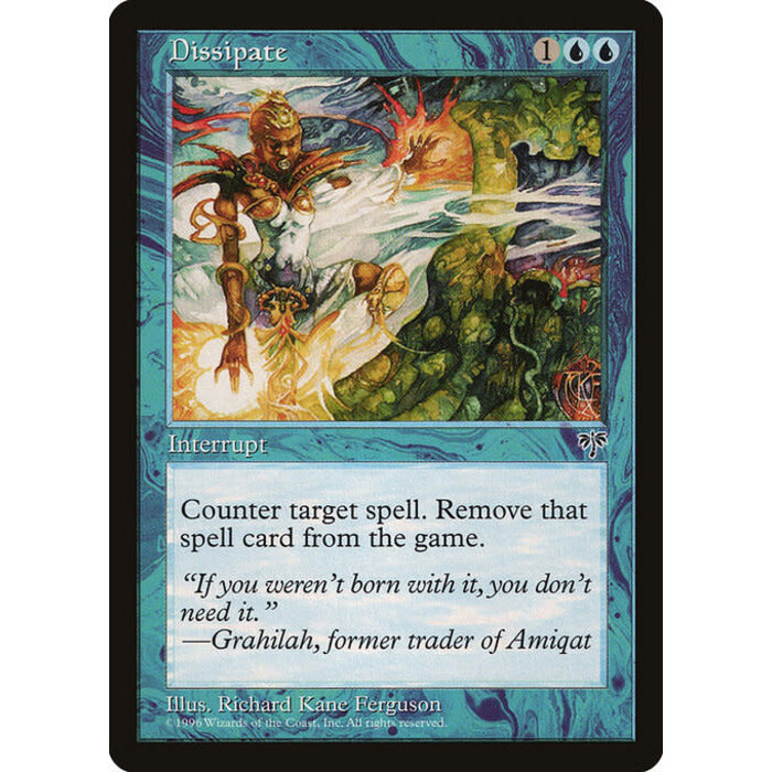 Magic: The Gathering Dissipate (061) Lightly Played