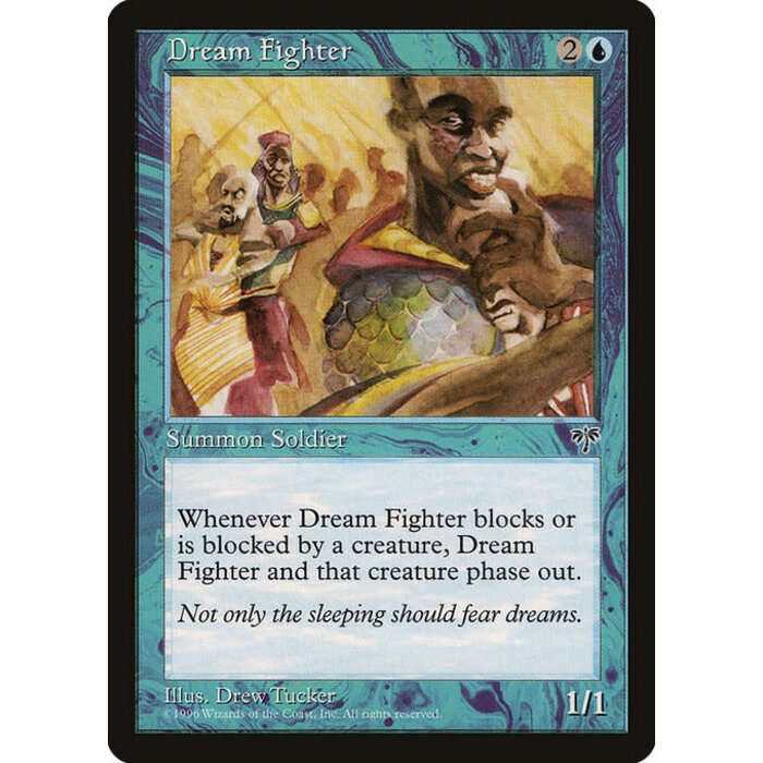 Magic: The Gathering Dream Fighter (063) Moderately Played