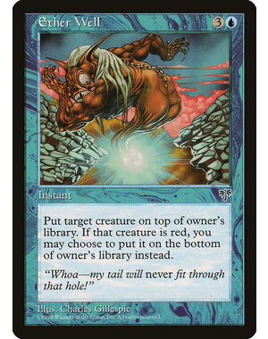 Magic: The Gathering Ether Well (065) Moderately Played
