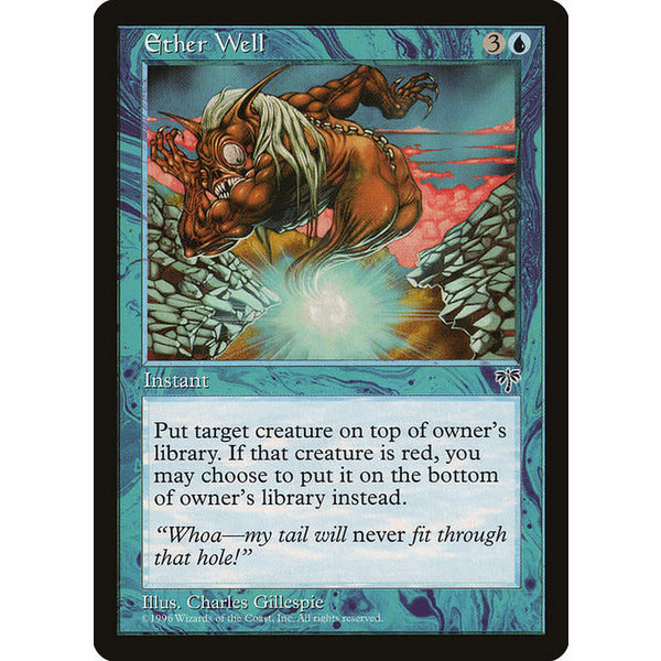 Magic: The Gathering Ether Well (065) Lightly Played