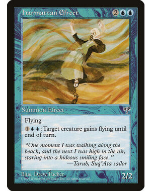 Magic: The Gathering Harmattan Efreet (069) Moderately Played