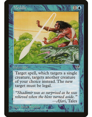 Magic: The Gathering Meddle (073) Moderately Played