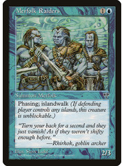 Magic: The Gathering Merfolk Raiders (075) Heavily Played