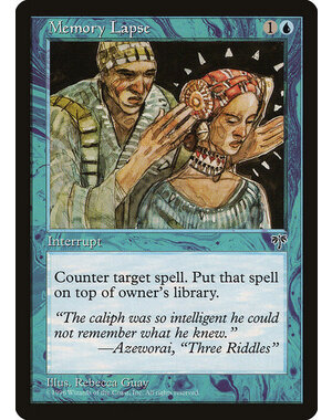Magic: The Gathering Memory Lapse (074) Moderately Played
