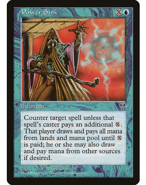 Magic: The Gathering Power Sink (083) Moderately Played