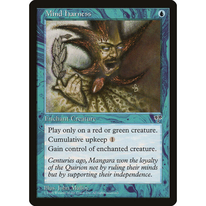Magic: The Gathering Mind Harness (078) Lightly Played