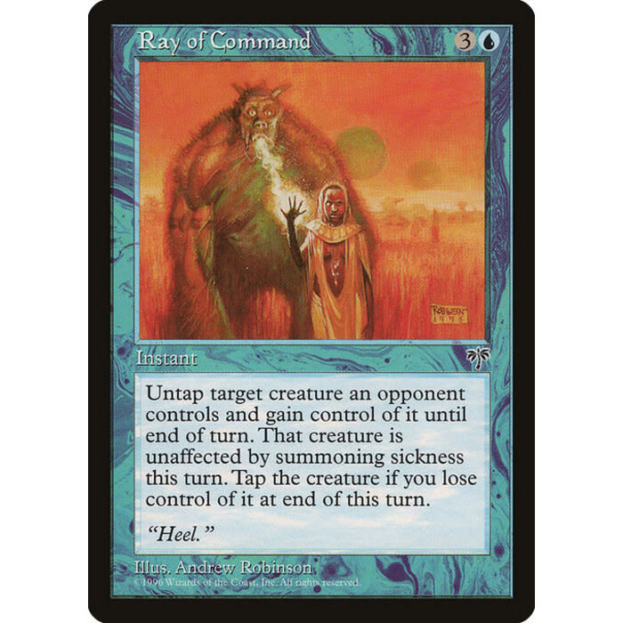 Magic: The Gathering Ray of Command (086) Moderately Played