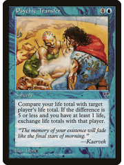 Magic: The Gathering Psychic Transfer (085) Moderately Played