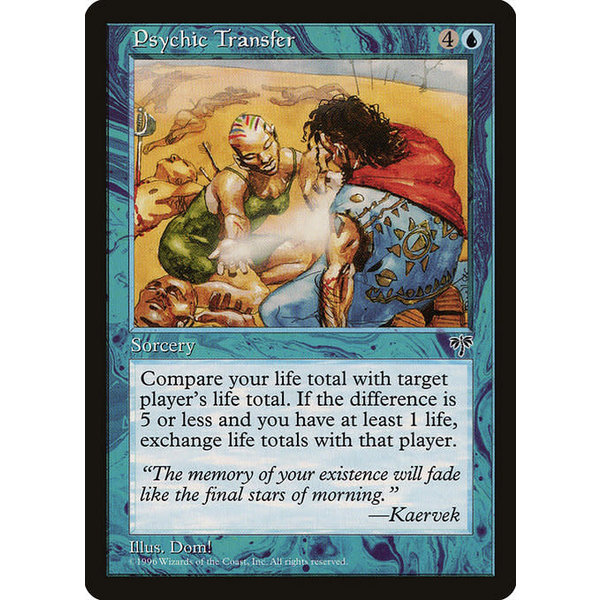 Magic: The Gathering Psychic Transfer (085) Moderately Played