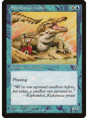 Magic: The Gathering Sandbar Crocodile (088) Moderately Played