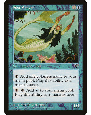 Magic: The Gathering Sea Scryer (090) Heavily Played