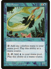 Magic: The Gathering Sea Scryer (090) Lightly Played