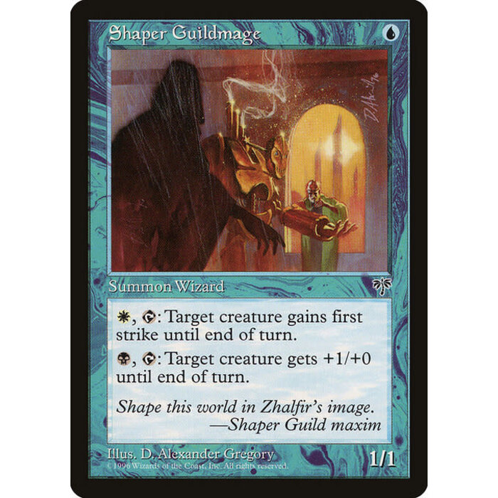 Magic: The Gathering Shaper Guildmage (091) Lightly Played