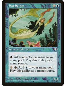 Magic: The Gathering Sea Scryer (090) Moderately Played