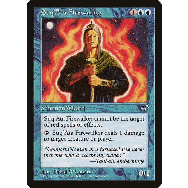 Magic: The Gathering Suq'Ata Firewalker (094) Lightly Played