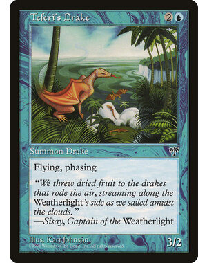 Magic: The Gathering Teferi's Drake (097) Moderately Played
