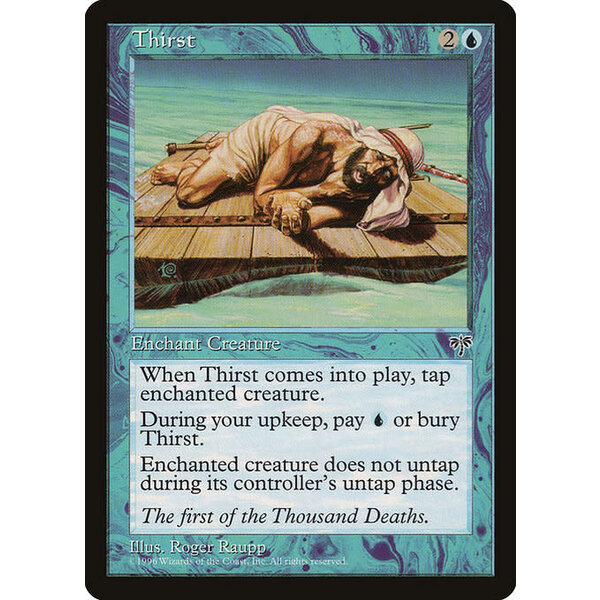 Magic: The Gathering Thirst (099) Moderately Played