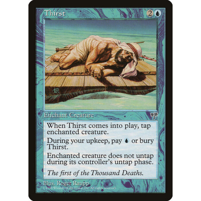 Magic: The Gathering Thirst (099) Moderately Played