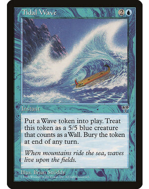 Magic: The Gathering Tidal Wave (100) Moderately Played