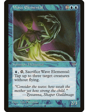 Magic: The Gathering Wave Elemental (102) Moderately Played