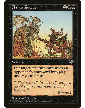 Magic: The Gathering Ashen Powder (104) Lightly Played