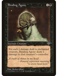 Magic: The Gathering Binding Agony (106) Lightly Played