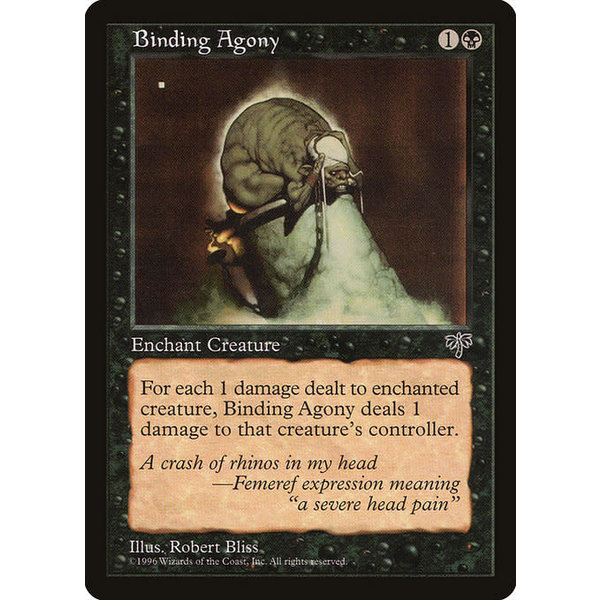Magic: The Gathering Binding Agony (106) Lightly Played