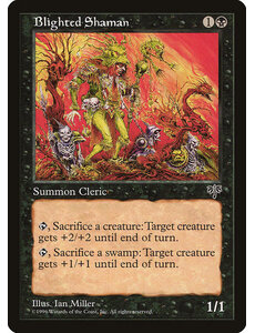 Magic: The Gathering Blighted Shaman (107) Lightly Played