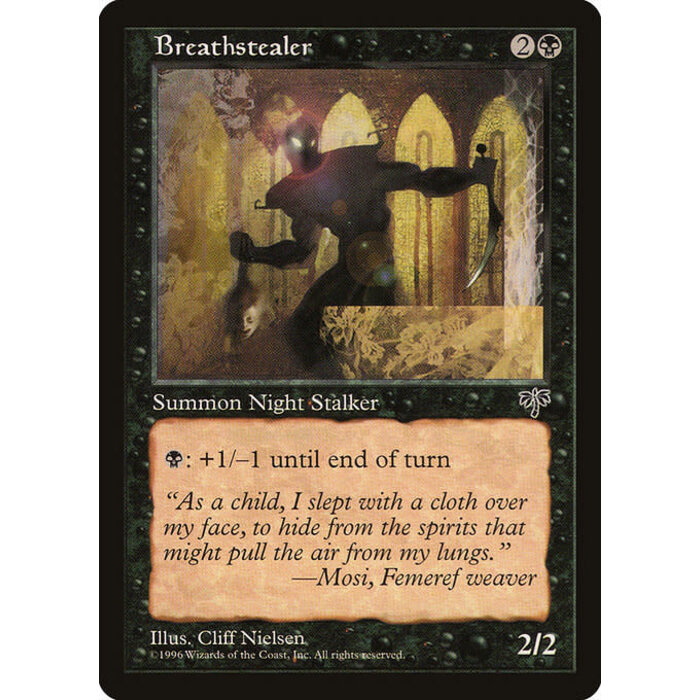 Magic: The Gathering Breathstealer (109) Moderately Played