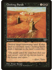 Magic: The Gathering Choking Sands (113) Lightly Played